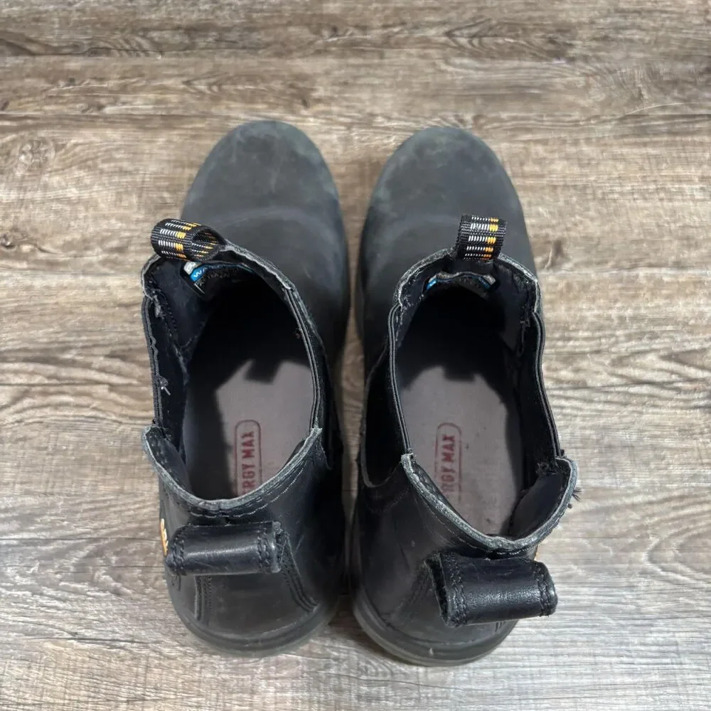Ariat Work Turbo Chelsea Boots Mens 11.5D Black Leather Waterproof Composite Toe